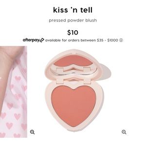 Colourpop kiss n tell blush